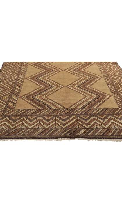 4 x 8 Vintage Persian Semnan Rug 75143