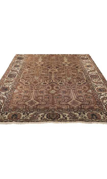 4 x 8 Vintage Turkish Sivas Rug 73808