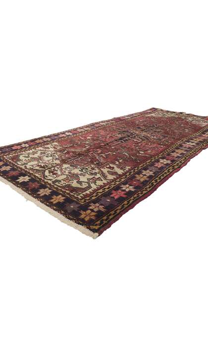 3 x 8 Vintage Persian Heriz Runner 76745
