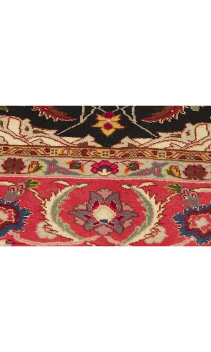 5 x 6 Vintage Persian Tabriz Rug 74837