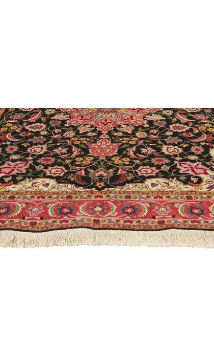 5 x 6 Vintage Persian Tabriz Rug 74837