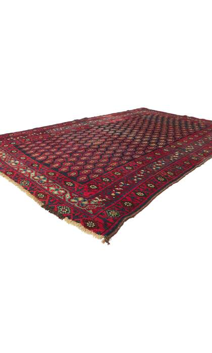 5 x 8 Antique Persian Kurdish Rug 72885