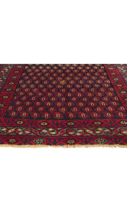 5 x 8 Antique Persian Kurdish Rug 72885