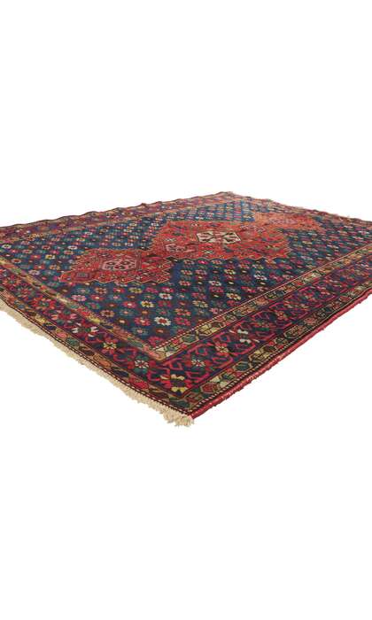 5 x 7 Antique Persian Bakhtiari Rug 73281
