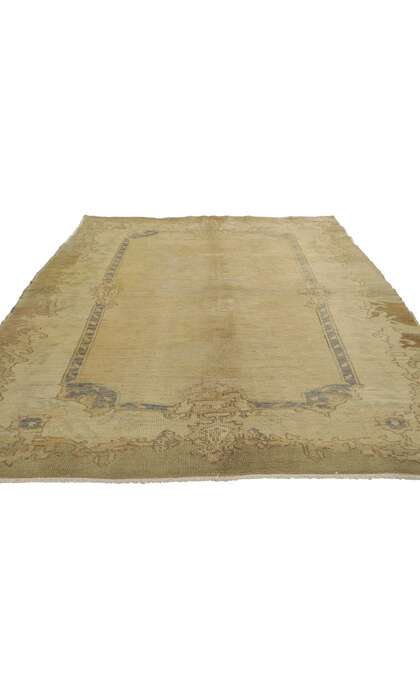 5 x 7 Vintage Turkish Oushak Rug 73786