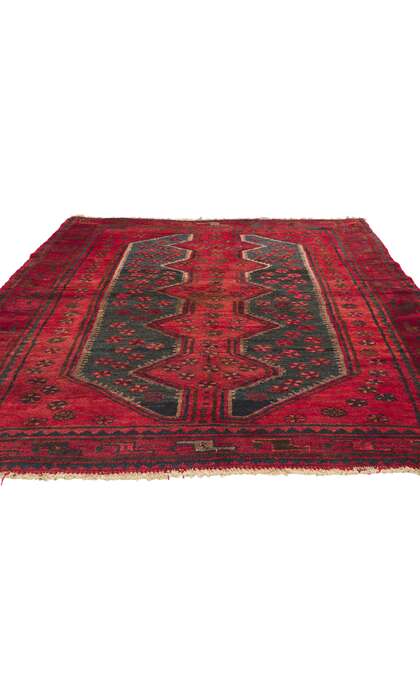 5 x 7 Vintage Persian Hamadan Rug 72109