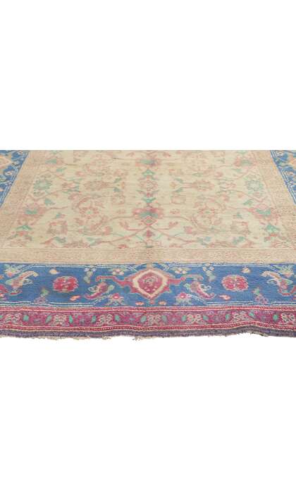 5 x 8 Antique Indian Agra Rug 73276