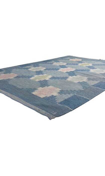 ​5 x 8 Ingegerd Silow Vintage Swedish Rollakan Rug 78499