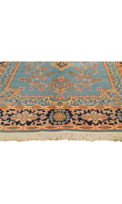 5 x 8 Vintage Persian Kerman Rug 77514