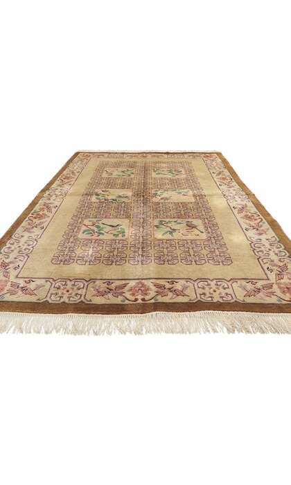 5 x 8 Vintage Chinese Tang Dynasty Rug 74866