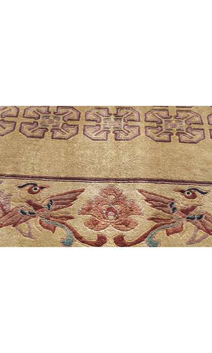5 x 8 Vintage Chinese Tang Dynasty Rug 74866