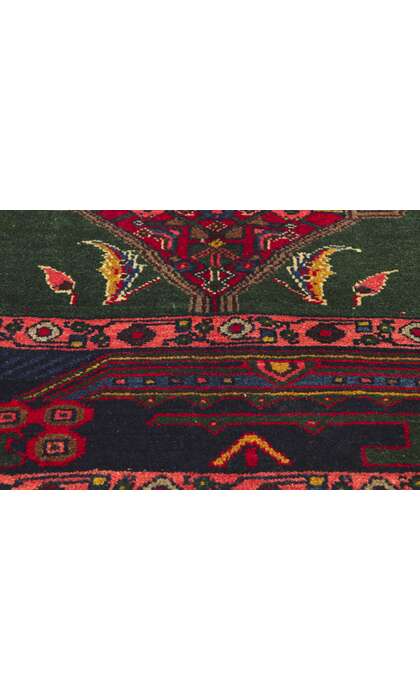 5 x 8 Vintage Persian Hamadan Rug 76126