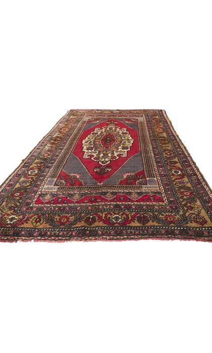 5 x 9 Vintage Turkish Oushak Rug 72690