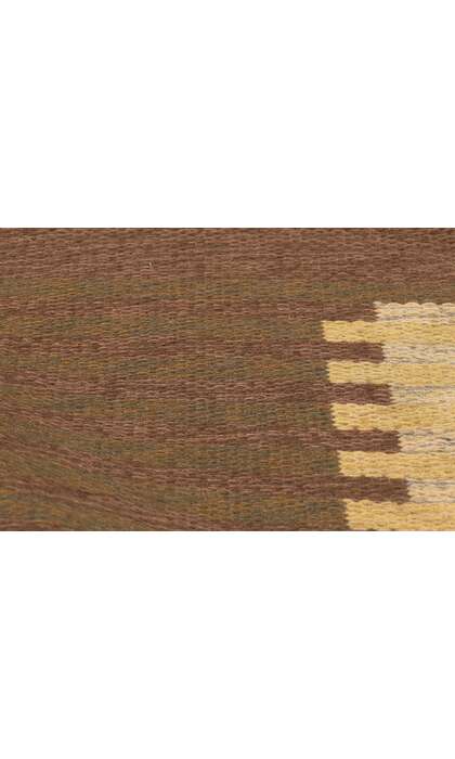 6 x 10 Vintage Swedish Kilim Rollakan Rug 78609