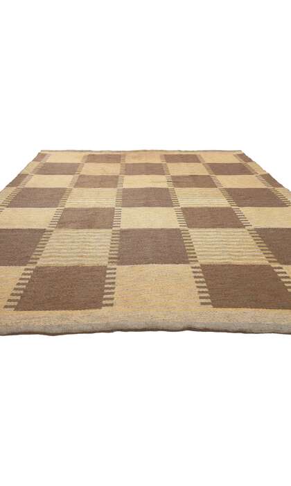 6 x 10 Vintage Swedish Kilim Rollakan Rug 78609