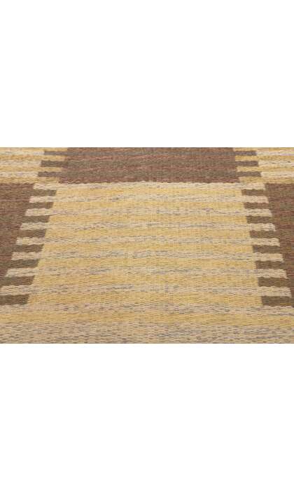 6 x 10 Vintage Swedish Kilim Rollakan Rug 78609