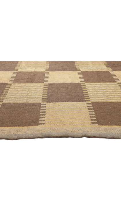 6 x 10 Vintage Swedish Kilim Rollakan Rug 78609