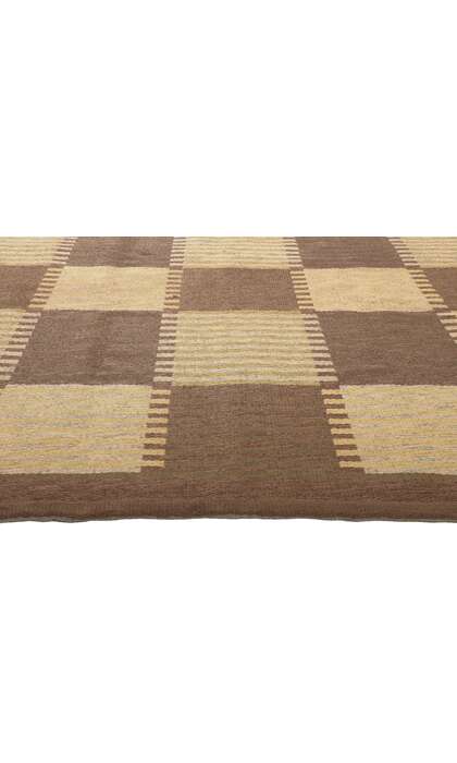 6 x 10 Vintage Swedish Kilim Rollakan Rug 78609