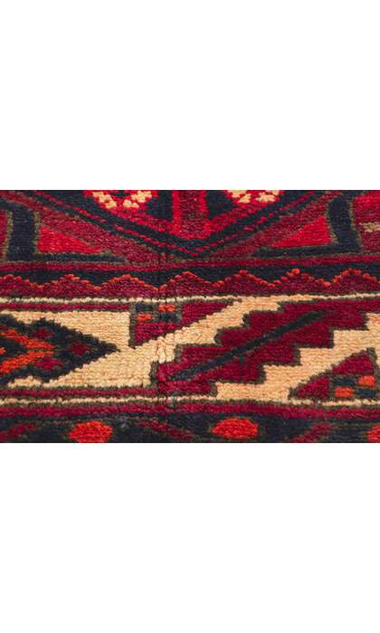 6 x 7 Vintage Persian Bakhtiari Rug 71284