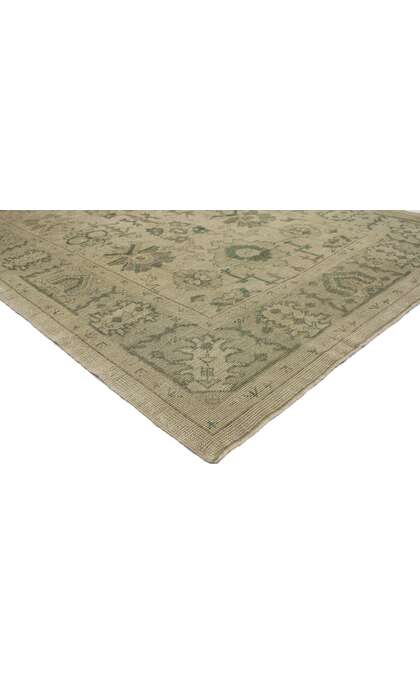 6 x 9 Earth-Tone Oushak Rug 51632