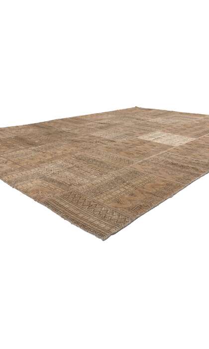 7 x 10 Vintage Persian Patchwork Rug 78587