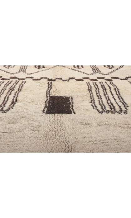 7 x 14 Neutral Vintage Moroccan Rug 20344