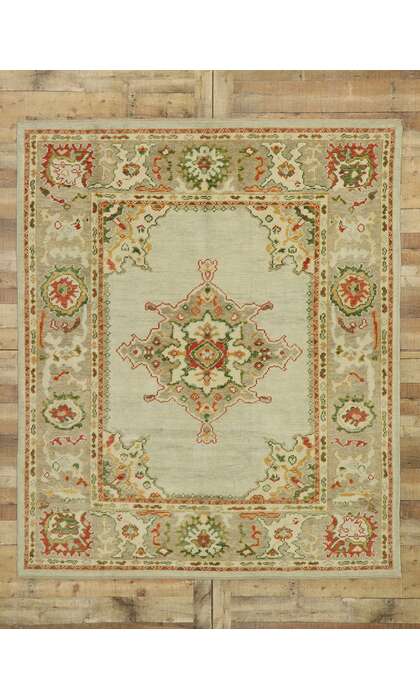 7 x 8 Modern Oushak Rug 53159
