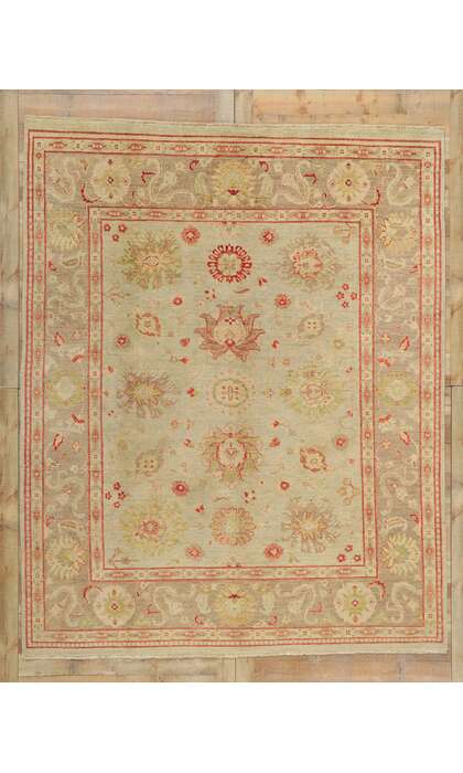 8 x 10 Modern Oushak Style Rug 76893