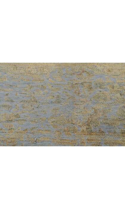 8 x 10 Vintage Overdyed Distressed Rug 60719