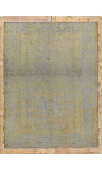 8 x 10 Vintage Overdyed Distressed Rug 60719