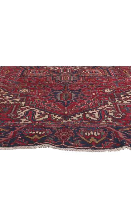 8 x 10 Vintage Persian Heriz Rug 78157