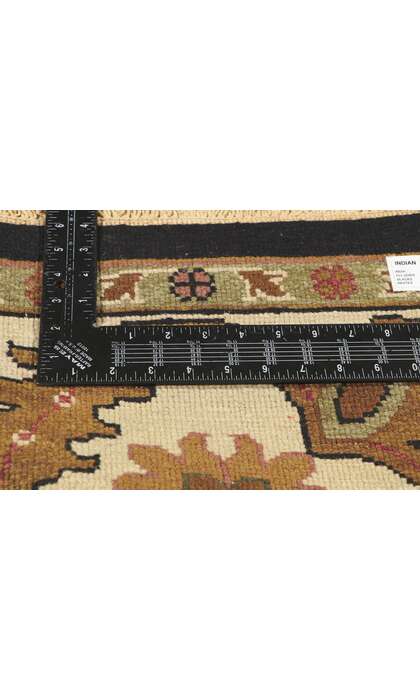 8 x 10 Vintage Indian Rug 74739