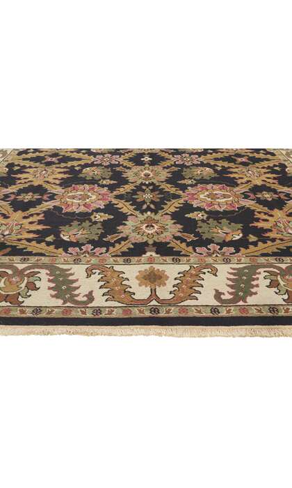 8 x 10 Vintage Indian Rug 74739