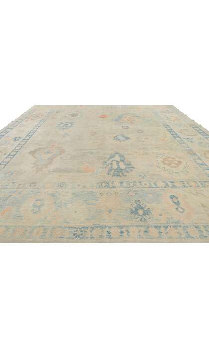 8 x 11 Colorful Oushak Rug 53802