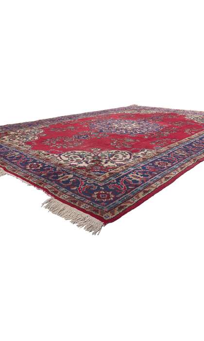 8 x 11 Vintage Turkish Sparta Rug 78140