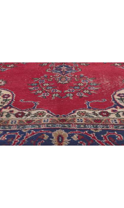 8 x 11 Vintage Turkish Sparta Rug 78140