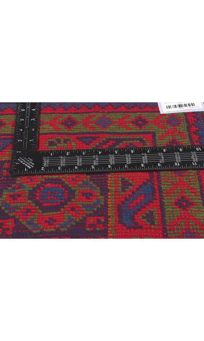 9 x 11 Antique Red Oushak Rug 78524