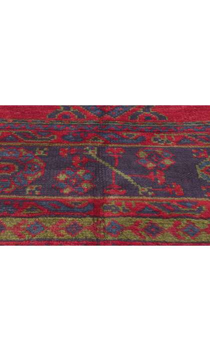9 x 11 Antique Red Oushak Rug 78524