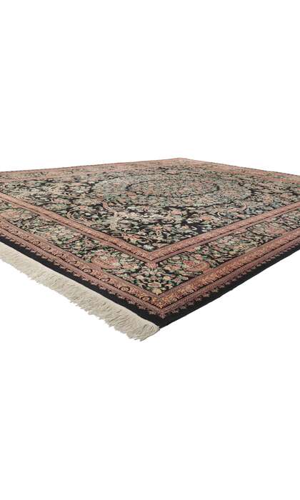 9 x 12 Vintage Aubusson Garden Rug 76773