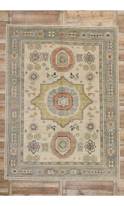 9 x 12 Modern Oushak Rug 53263