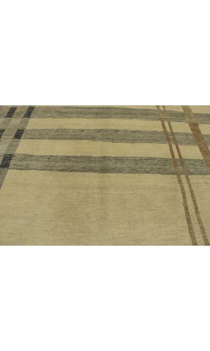 9 x 12 Neutral Plaid Tartan Rug 53198