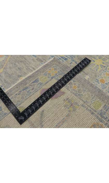 9 x 13 Colorful Oushak Rug 53606