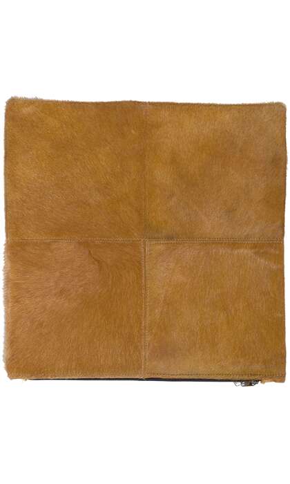 18 x 18 Decorative Cowhide Throw Pillow Cover 30896