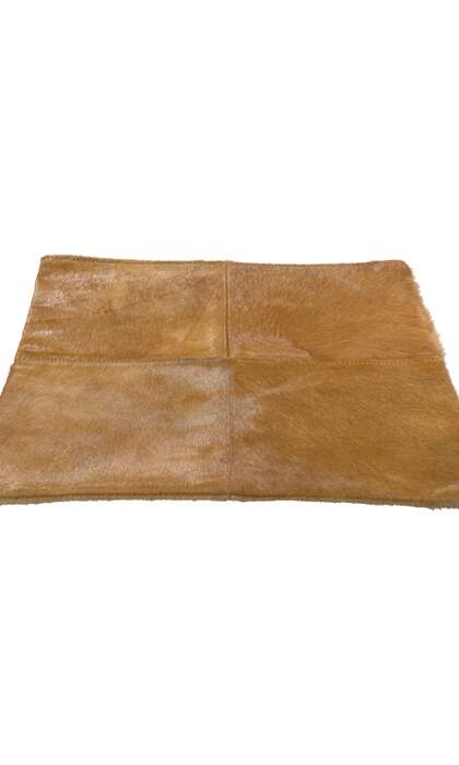 18 x 18 Decorative Cowhide Throw Pillow Cover 30896