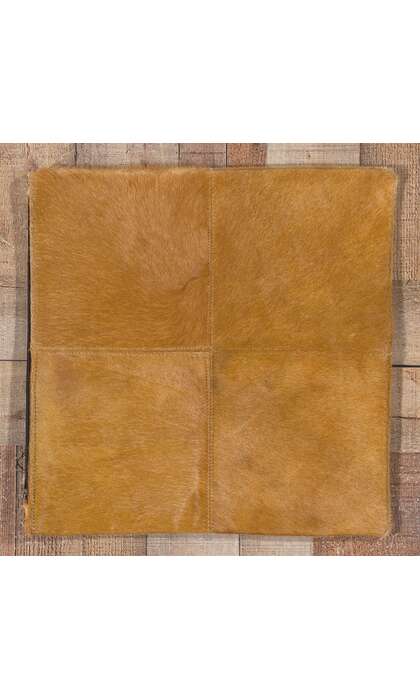 18 x 18 Decorative Cowhide Throw Pillow Cover 30896