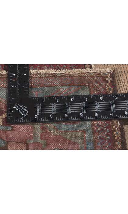 1 x 1 Antique Persian Malayer Rug 61257