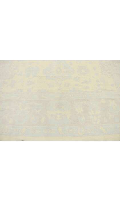 10 x 13 Muted Turkish Oushak Rug 53156
