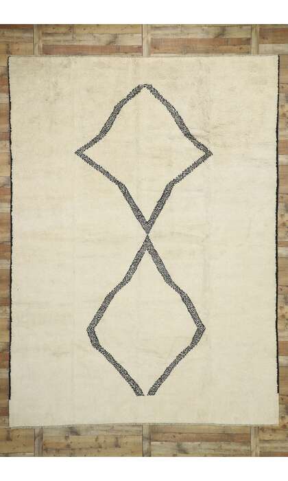 10 x 14 Modern Moroccan Area Rug 80535