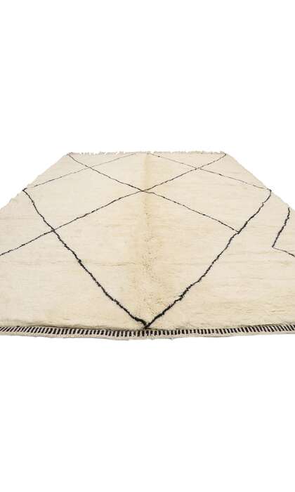 11 x 13 Organic Modern Beni Mrirt Moroccan Rug 21109