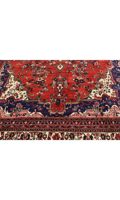 11 x 17 Vintage Persian Hamadan Rug 74944